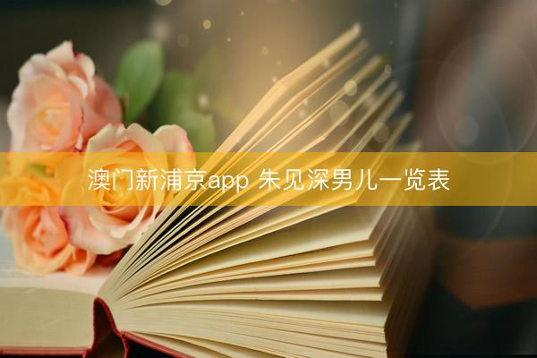 澳门新浦京app 朱见深男儿一览表